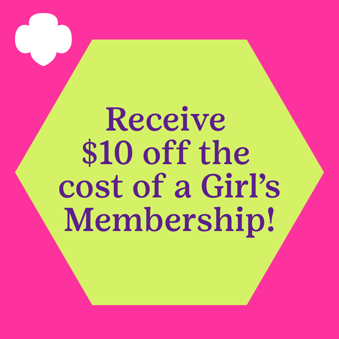Save $10 When You Renew a Girl Membership