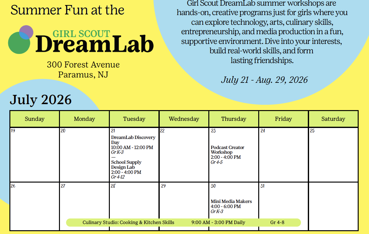 Summer Fun at a Glance