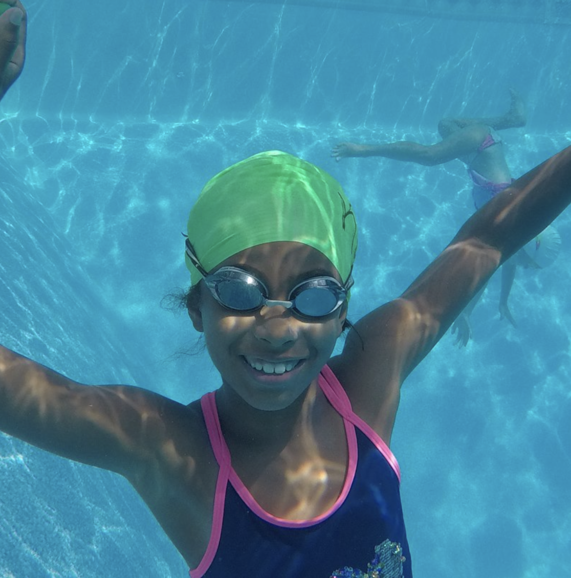 two girls with horse